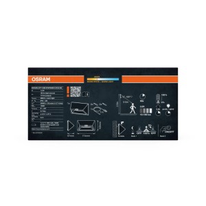 Osram Außenwandleuchte Endura Style USB Stepwide Dunkelgrau IP44