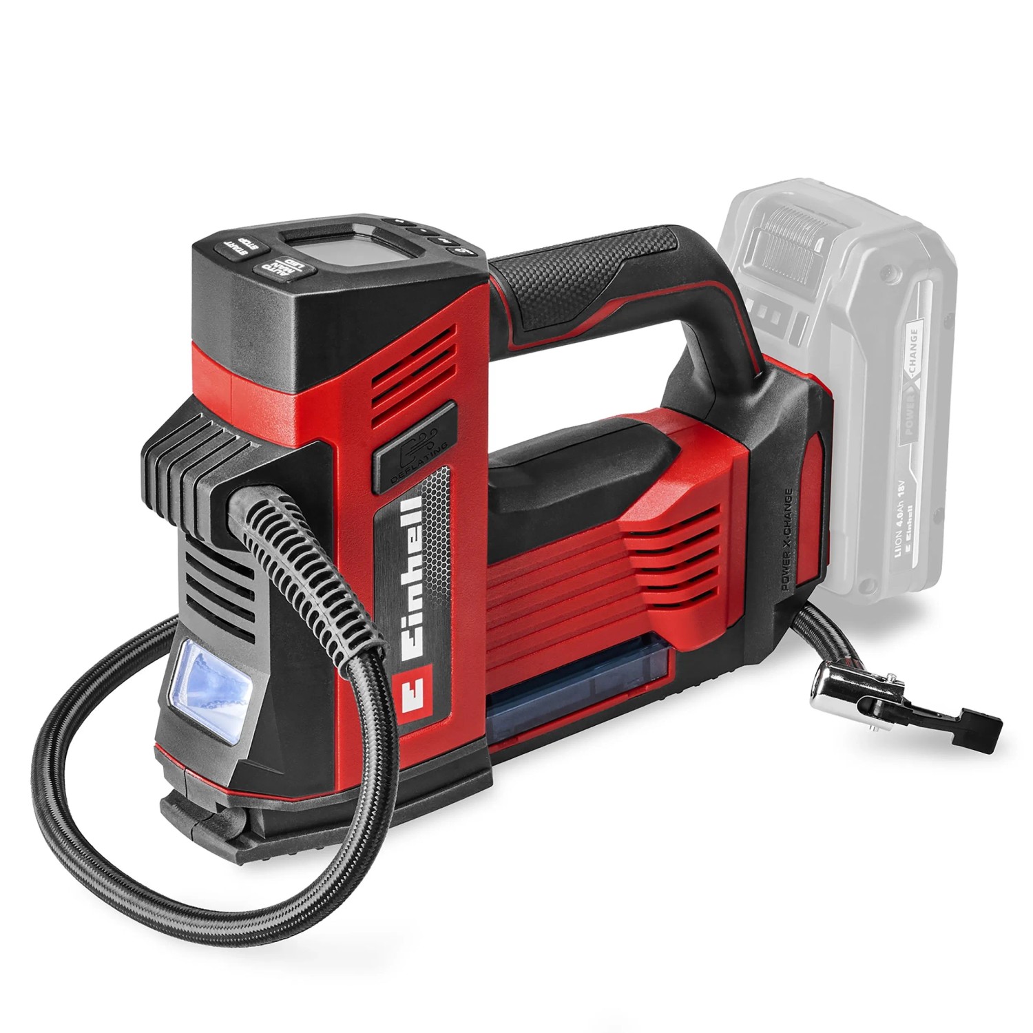 Einhell Akku-Autokompressor CE-CC 18/23 D Li-Solo Rot
