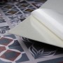 Selbstklebende PVC Fliese mit Gemüse-Muster, 30x30cm, Teil eines 9er Sets für Böden.