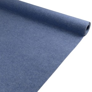 Blauer Primaflor Rips Malta Teppichboden als Rollenware (2x2m) für Messe & Event.