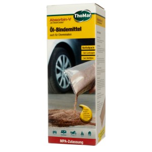 ThoMar Ölbinder 1 kg: Universal-Bindemittel für Öl und Chemikalien, ideal für Werkstatt und Garage.