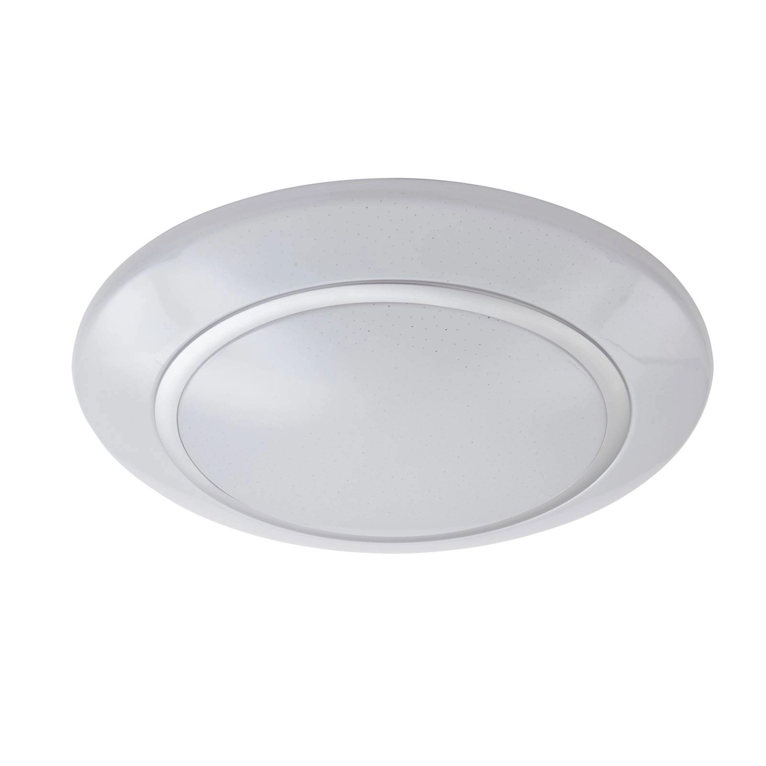 Lindby LED Deckenleuchte Felecina 10011134 Dimmbar mit Leselampe Modern in Weiß 1-flammig Wohnzimmerleuchte