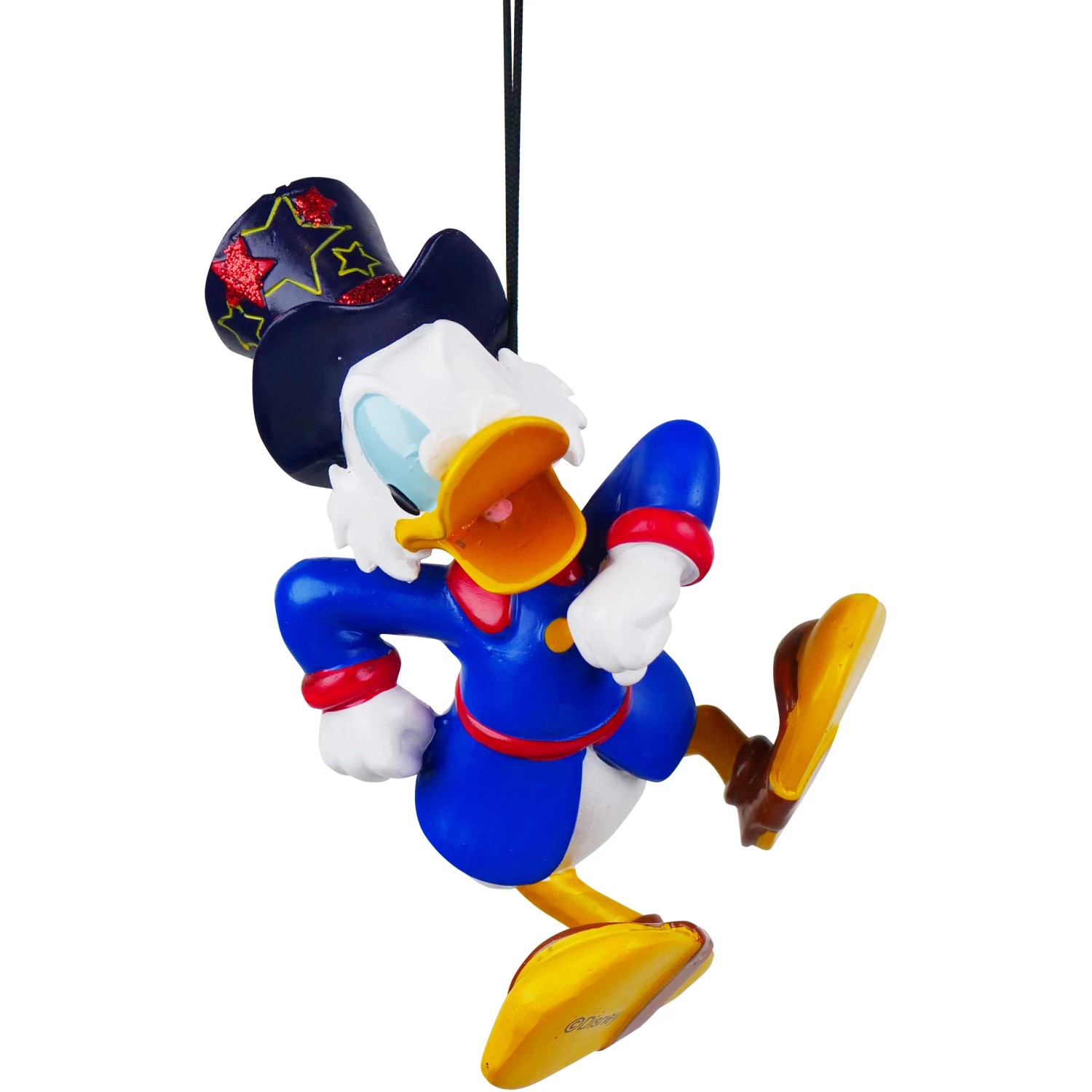 Disney Weihnachtsanhänger Figur 3D Dagobert Duck