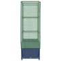 vidaXL Hochbeet mit Gewächshaus-Aufsatz Rattan-Optik 80x40x138 cm 4015828_5