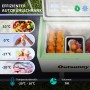Outsunny Kompressor Kühlbox Kunststoff Grau 60L x 32B x 26H cm_4