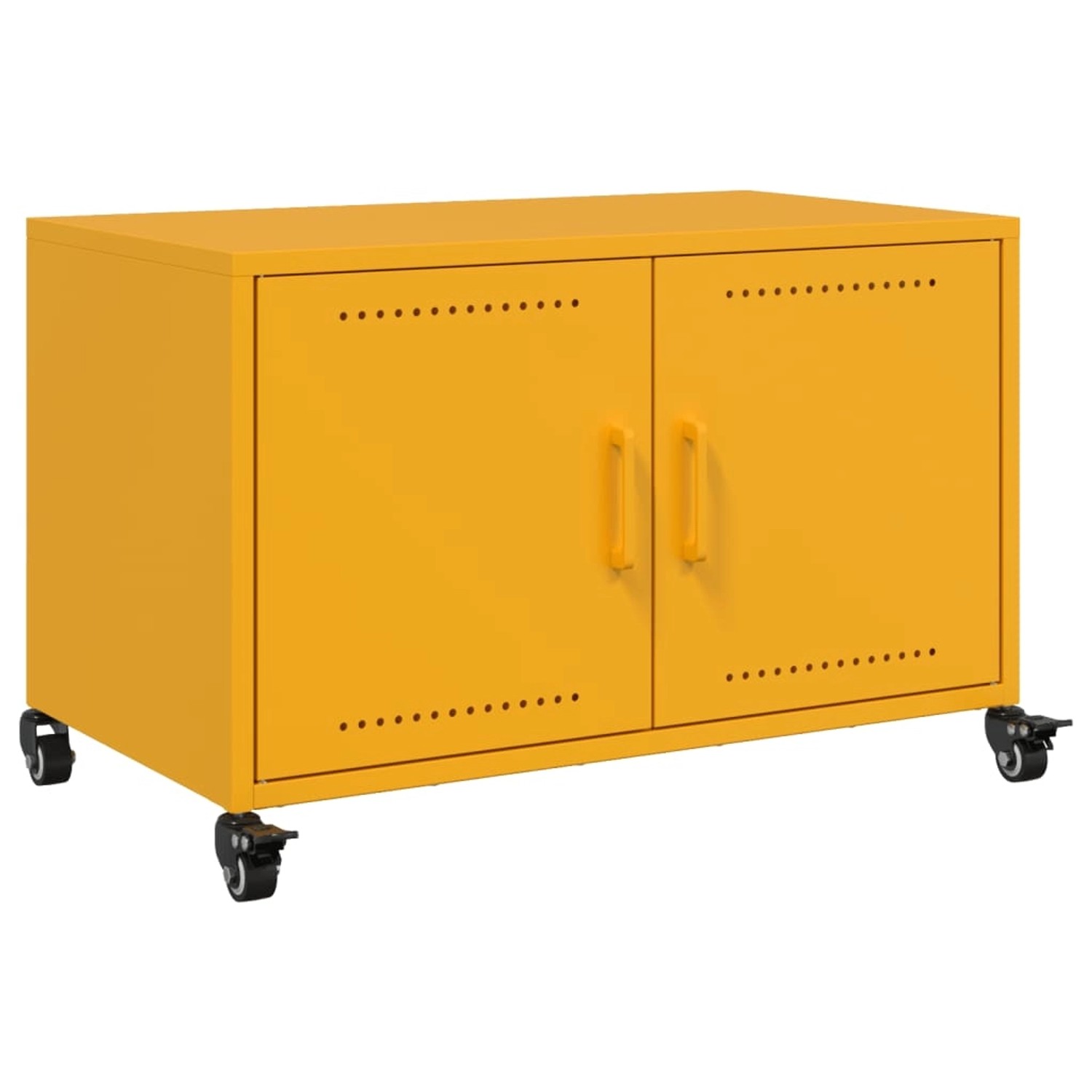 vidaXL TV-Schrank Senfgelb 68x39x43,5 cm Stahl 846641 günstig online kaufen