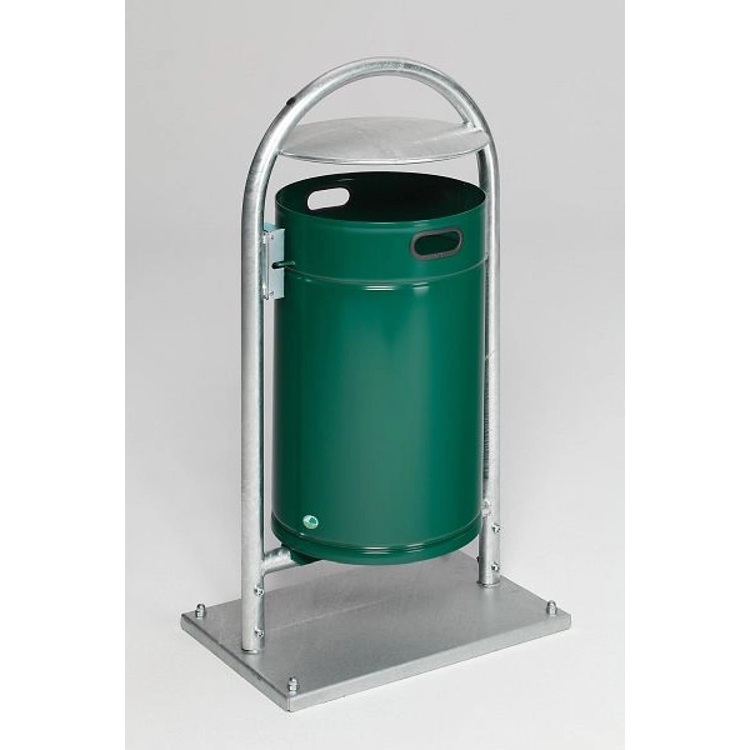 PROREGAL Robuster Rohrbogenständer Für Abfälle Mit Dach Mit Bodenplatte 60 günstig online kaufen