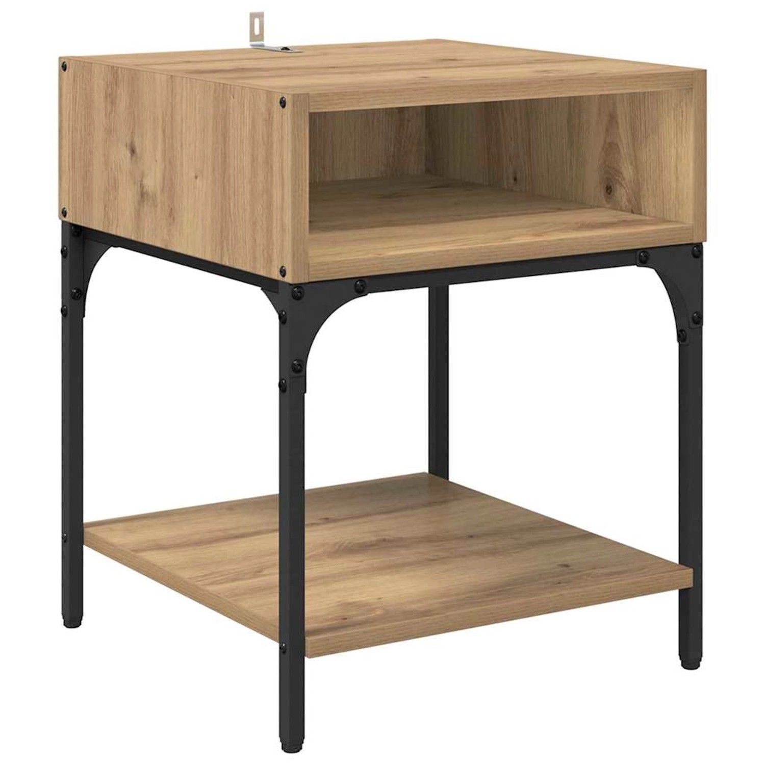 vidaXL Nachttisch Artisan-Eiche 40 x 40 x 50 cm Holzwerkstoff 881814 günstig online kaufen