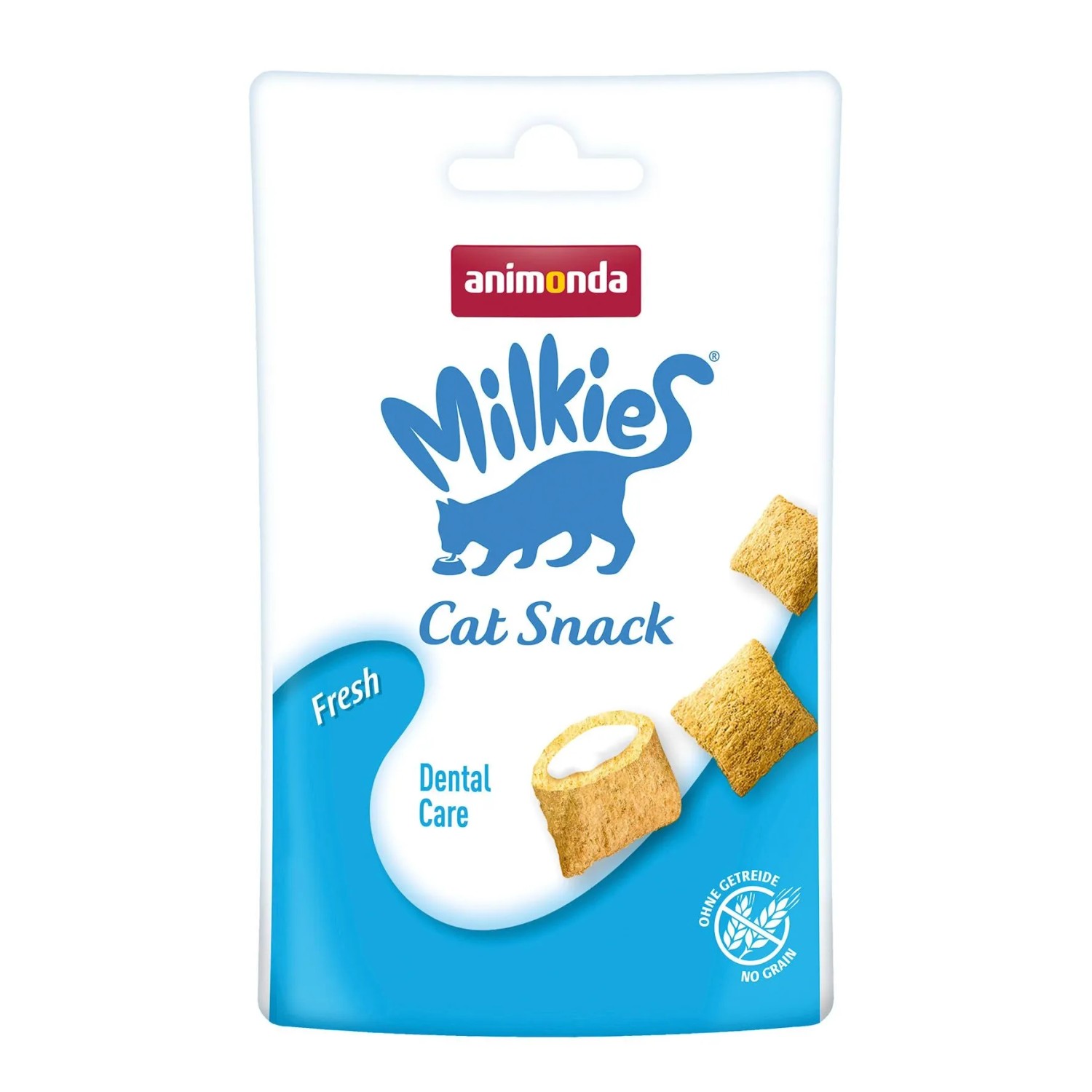 Animonda Katzensnack Milkies Knusperkissen Fresh Dental Care 30 g