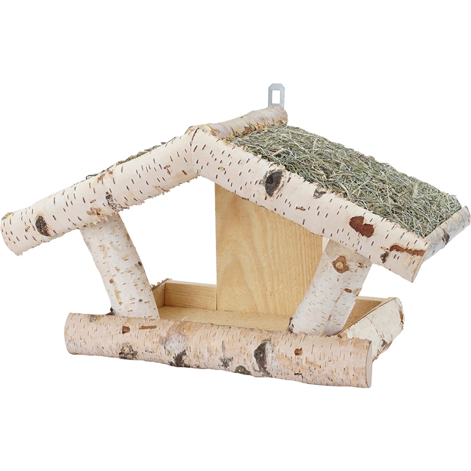 Vogelfutterhaus Hubertus mit Heudach 39 cm x 19 cm x 25 cm günstig online kaufen