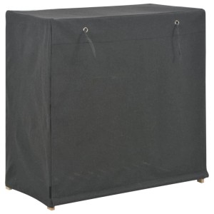 vidaXL Schuhschrank mit Abdeckung Grau 79 x 40 x 80 cm Stoff 248195