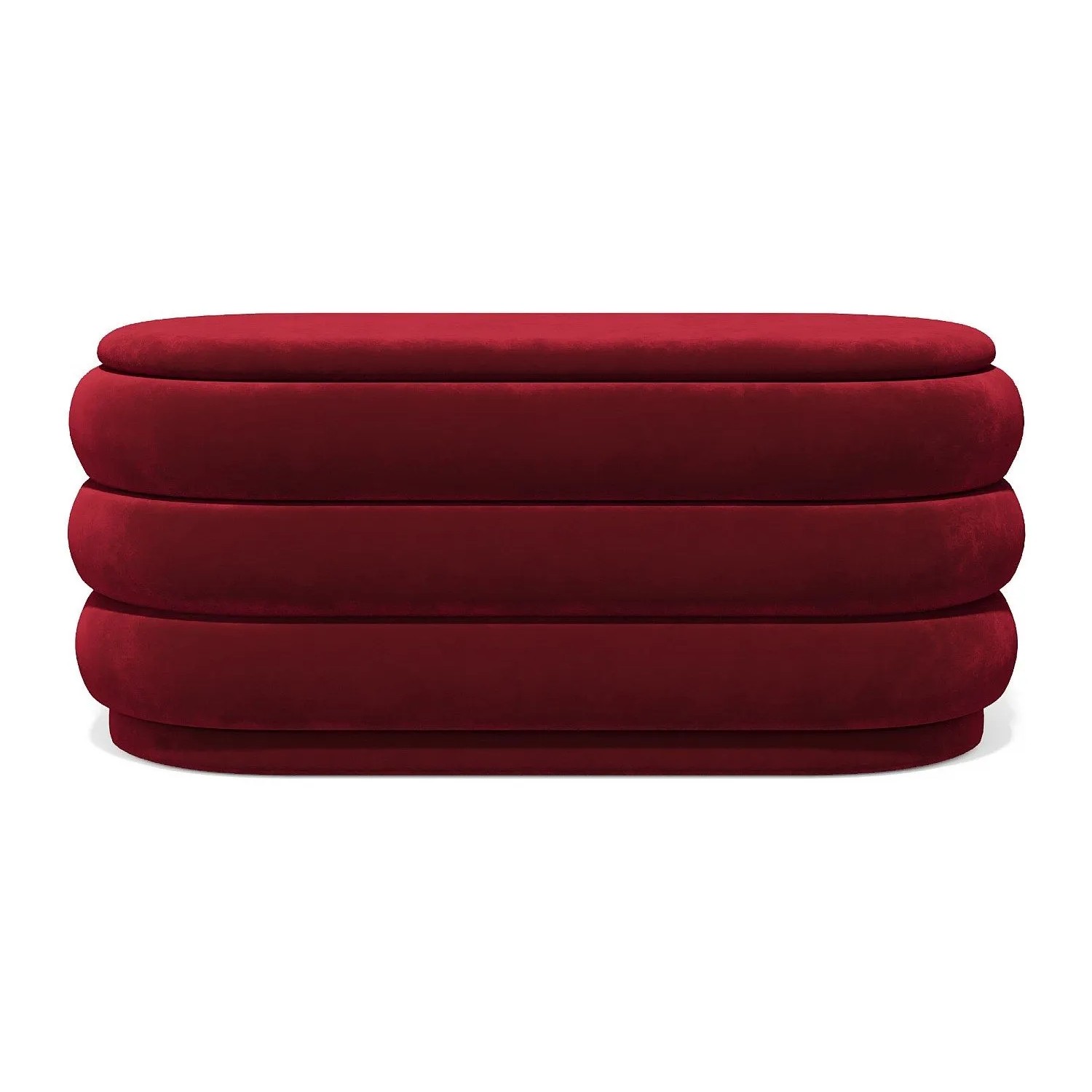 Vente-unique Sitzbank Ecambi Rot 112 cm