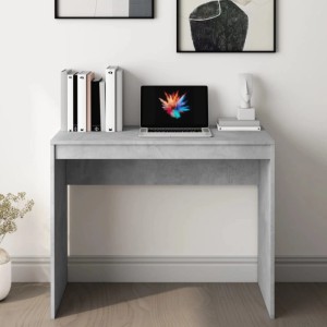 vidaXL Schreibtisch Betongrau 90x40x72 cm Holzwerkstoff 800382