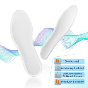 BigDean 10 Paar Fußwärmer Sohlenwärmer Für Schuhgröße 36 38 8h Wärme BigDean 10 Paar Fußwärmer– Sohlenwärmer für Schuhgröße 36-38 8h Wärme