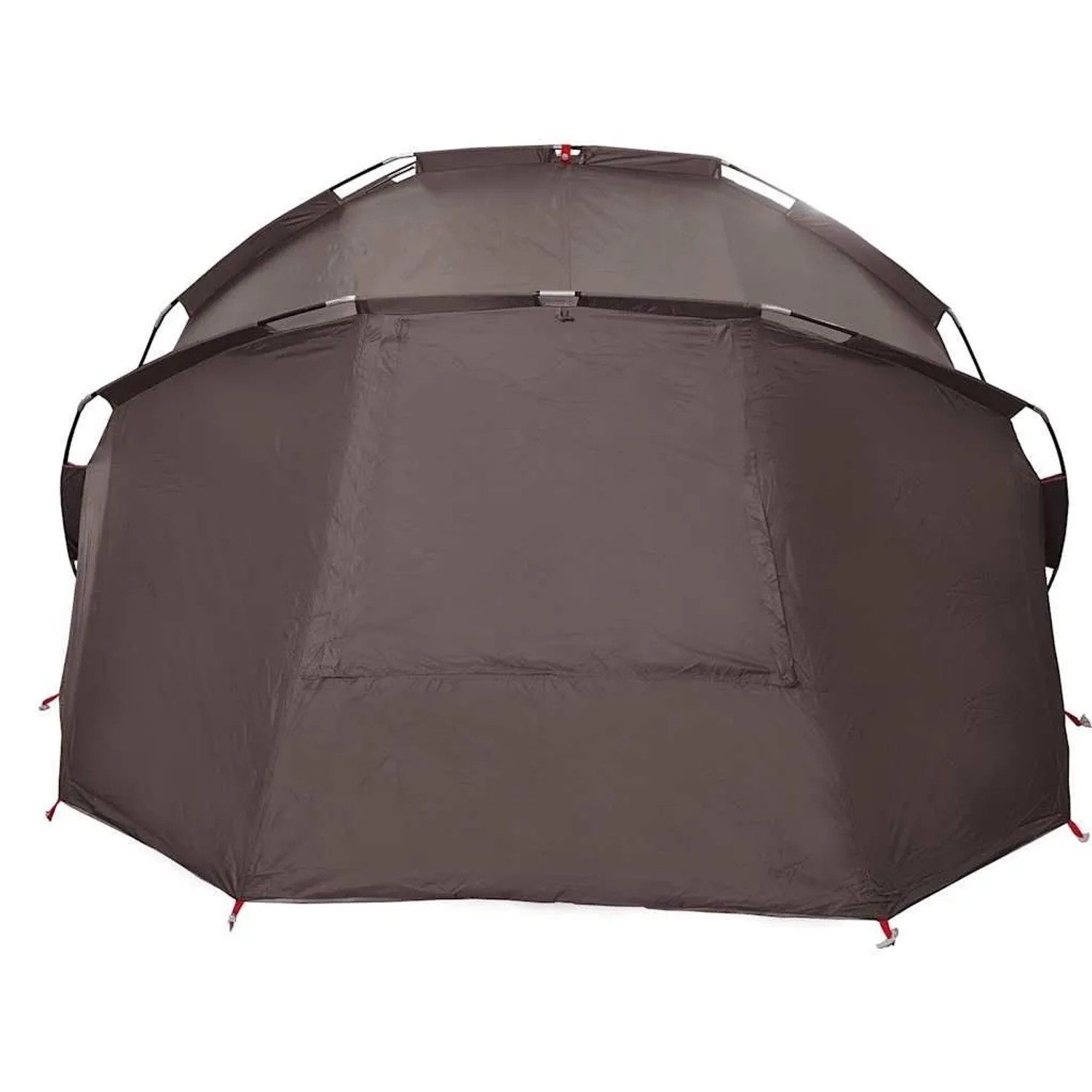 Braunes vidaXL Angelzelt für 5 Personen, wasserdichtes Campingzelt aus Polyester, ideal für Outdoor-Aktivitäten.