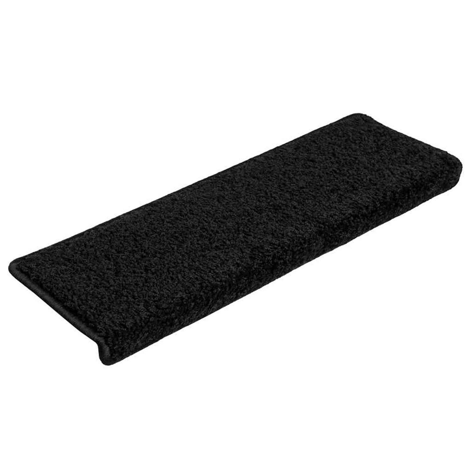 vidaXL Stufenmatten 20 Stk 65x21x4 cm Schwarz Rechteckiger Rand 3365852 günstig online kaufen