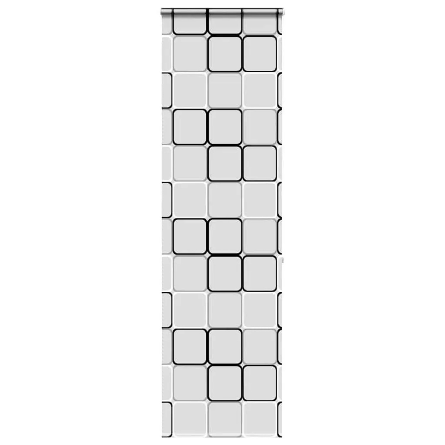 vidaXL Duschrollo mit Kassette 70x240 cm Stoffbreite 66 cm 4015042