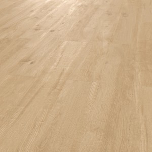 Heller Vinylboden ECO 4ALL Eiche Pure Mittel mit Klicksystem, Detailansicht.