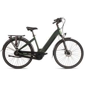 ADORE E-Citybike 28 Zoll Alu Cityfahrrad CX-280 Mittelmotor 75NM 15Ah British Green