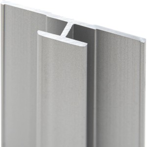 Schulte Flächenverbinder Alunatur für Duschrückwand Decodesign, Detailansicht.