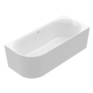 Ottofond Badewanne Mince Corner Links 170 cm Weiß