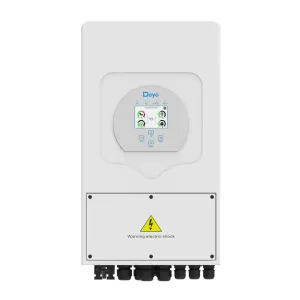 FM-SOLAR Deye 3-Phasen Hybrid-Wechselrichter On/Off-Grid 8kW PV Solar + 10kWh Stapel Batterie Speicher