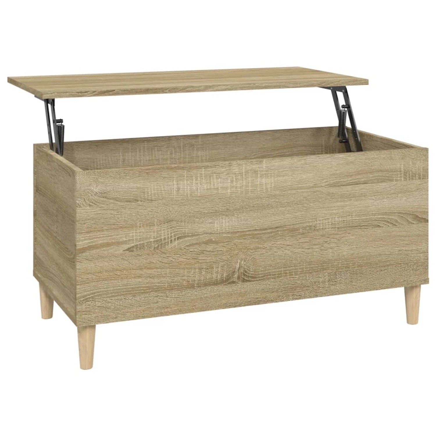 Vidaxl Couchtisch Sonoma-eiche 90x44,5x45 Cm Holzwerkstoff günstig online kaufen