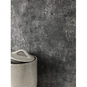 Newroom Vliestapete Perseus Moonlight Betonoptik in Anthrazit. Moderne Wandgestaltung.
