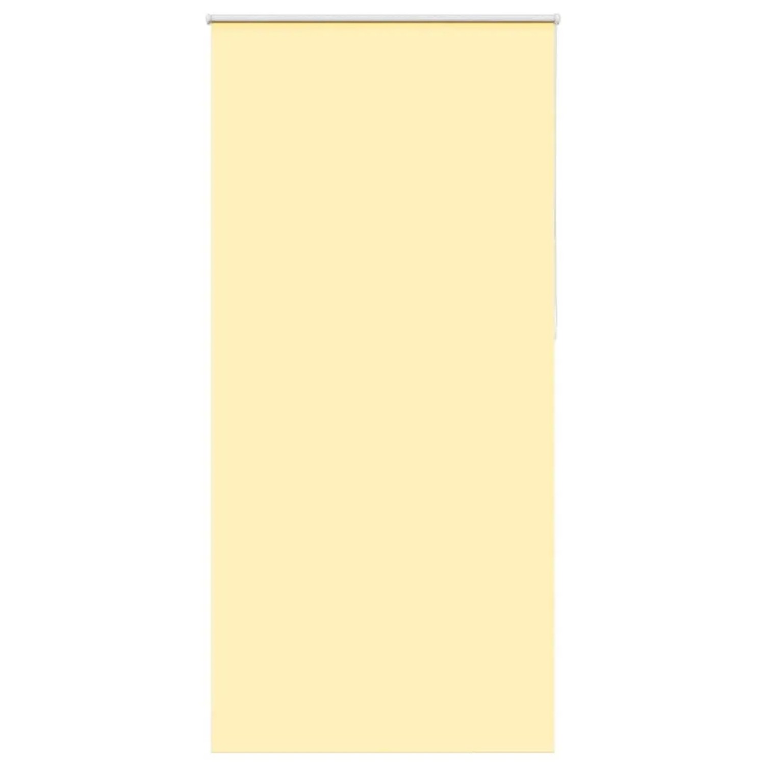 vidaXL Verdunkelungsrollo Gelb 115x210cm Stoffbreite 110,7cm Polyester 4012 günstig online kaufen