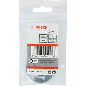 Bosch Spannmutter für Winkelschleifer EHWS, geeignet für Scheiben von 115-230mm Durchmesser.