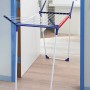 Leifheit Wäscheständer Pegasus Maxx Blau, extra hoch und mit viel Platz zum Trocknen.