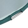 Detailaufnahme der grünen Pavillo Strandmuschel Beach Quick 2 mit Fiberglas-Stange.