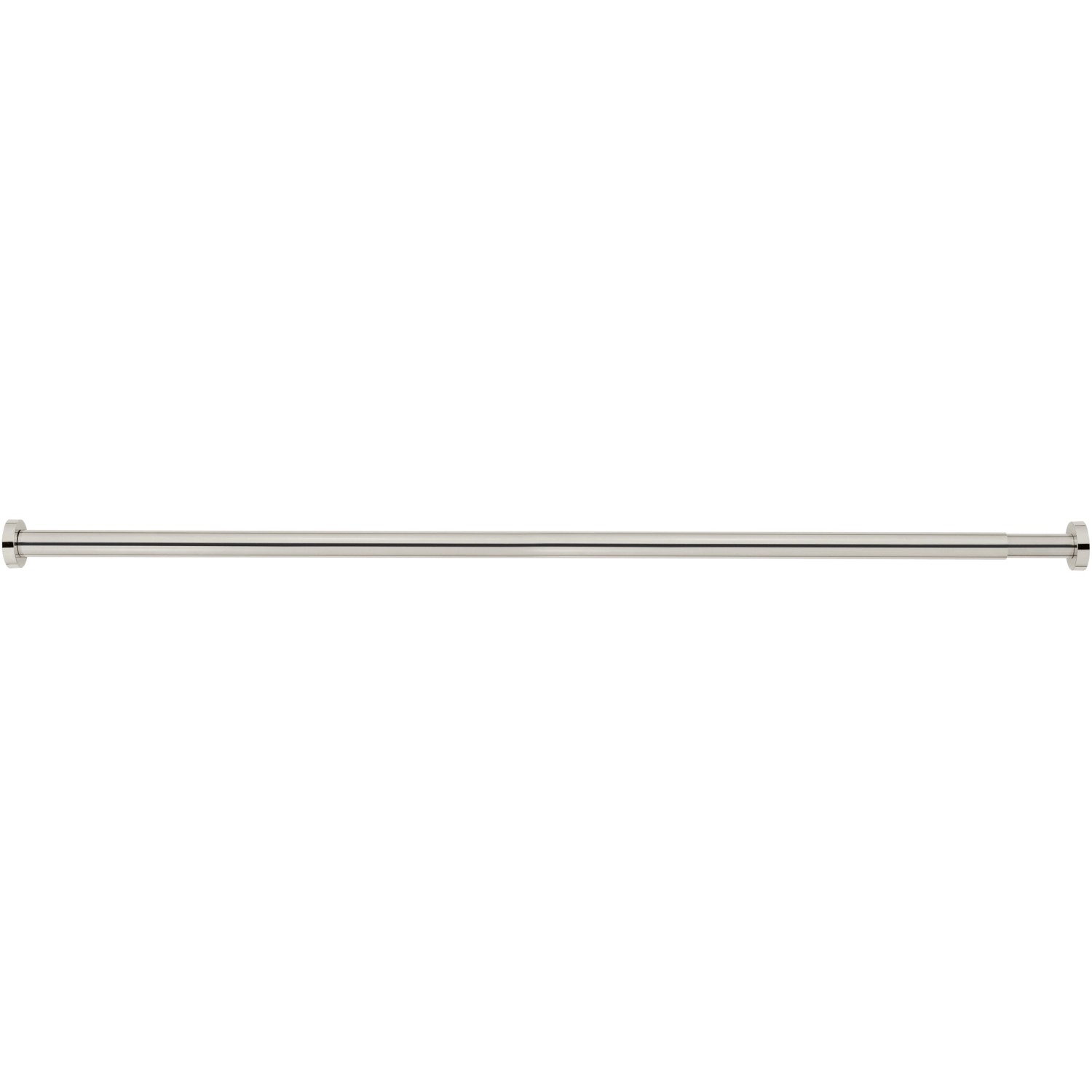 Wenko Teleskop-Duschvorhangstange Luz ausziehbar rostfrei 110 cm - 185 cm Chrom