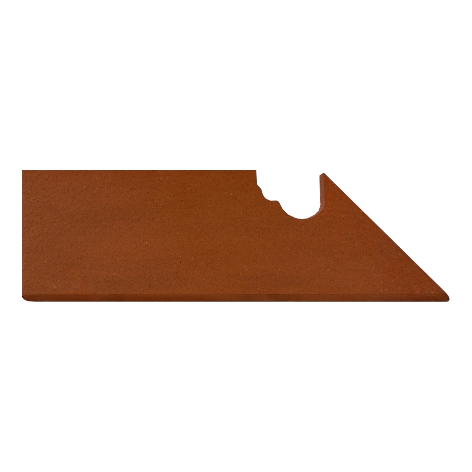 Stufensockel Cotto di Volterra rechts imprägniert 9 cm x 30 cm