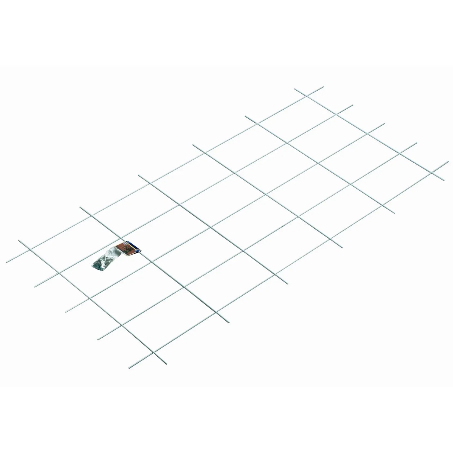 OBI Metallspalier 150 cm x 75 cm Weiß