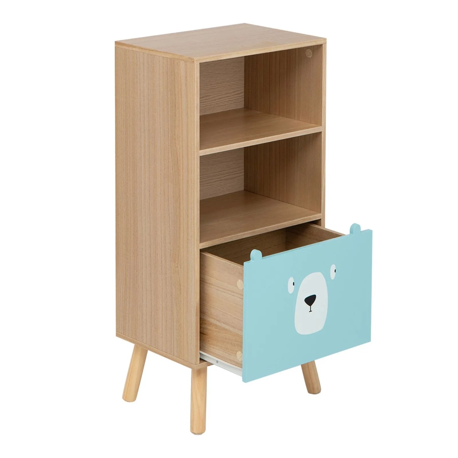Costway Bücherregal Kinder 3 Ebenen 40,5 x 29 x 85 cm Modell 1 günstig online kaufen