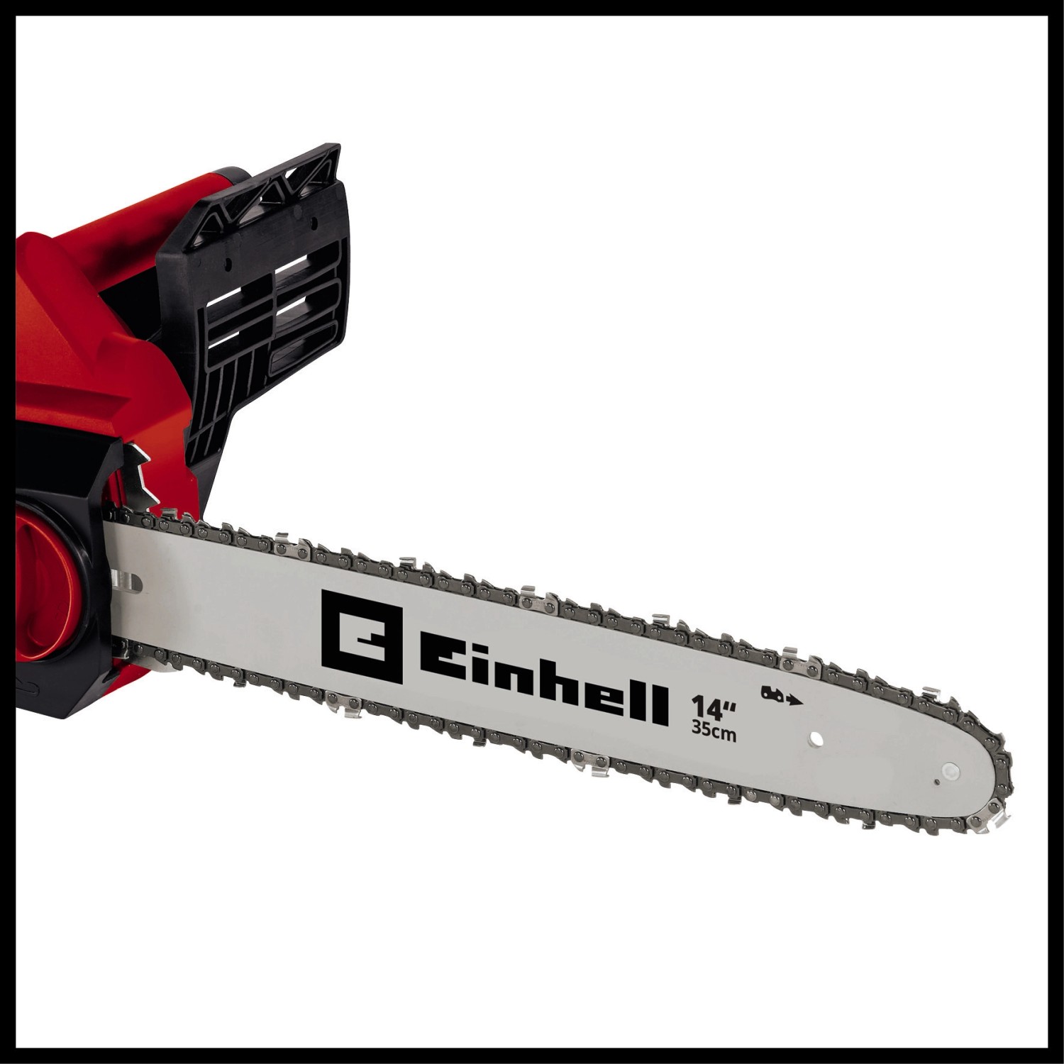 Einhell GH-EC 1835 Elektro-Kettensäge: Handliche Säge mit 35 cm Schwert für Gartenarbeiten.