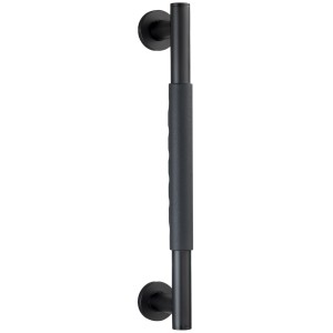Wenko Wandhaltegriff Secura, 40,5 cm, schwarz, für mehr Sicherheit im Bad.