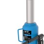 Güde Stempelwagenheber GSH 20T, blau, mit Hebel und Stahlzylinder für Wartung und Autoreparatur.