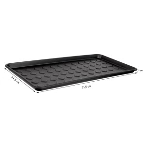 BigDean 3er Set Schuhabtropfschale Schuhablage Groß Abtropfschale Für Schuhe 71 5 X 34 5 X 3 Cm Schuhmatte Mit Erhöhtem Rand