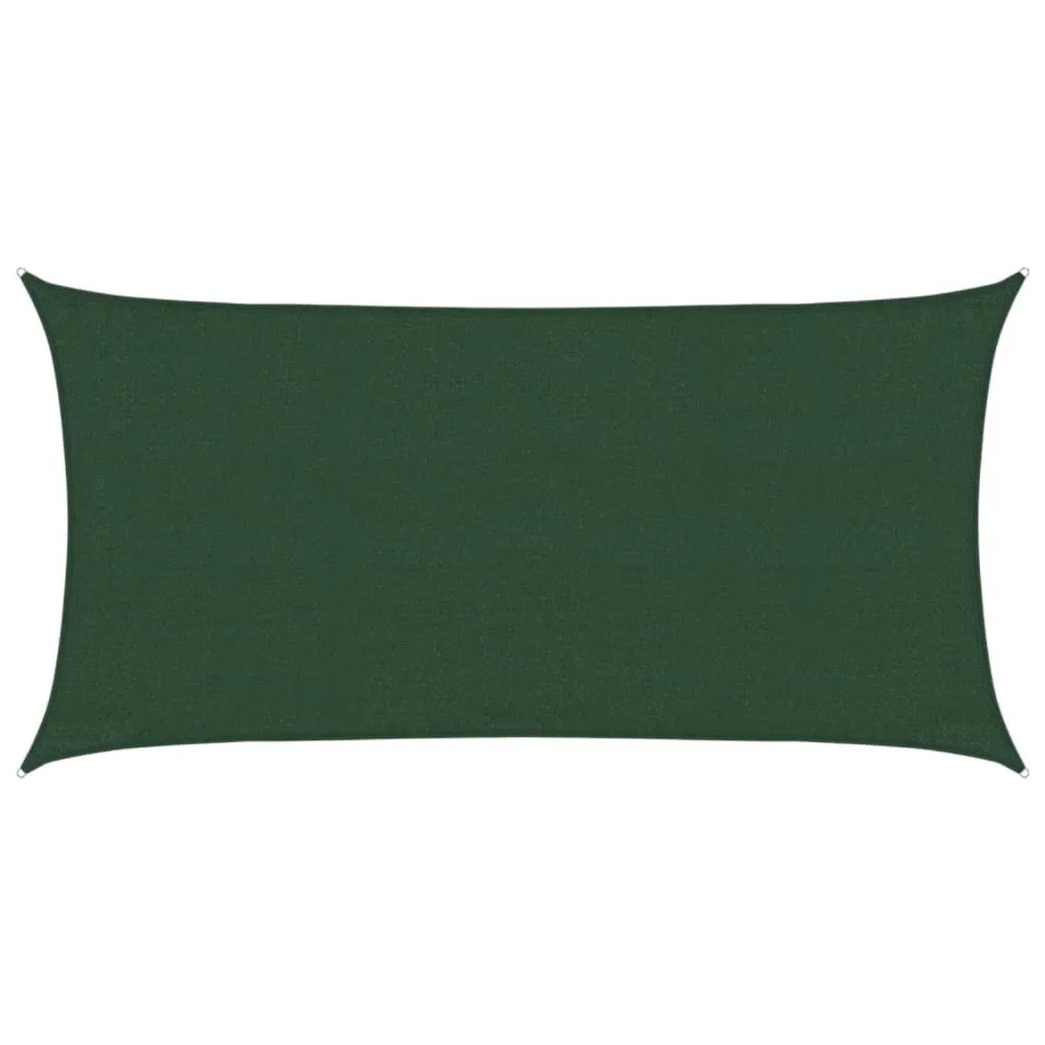 vidaXL Sonnensegel 160 g/m² Dunkelgrün 3x6 m HDPE 311460 günstig online kaufen