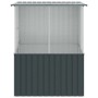 vidaXL Vogelkäfig Anthrazit 154 x 154 x 200 cm Verzinkter Stahl 3325168_6