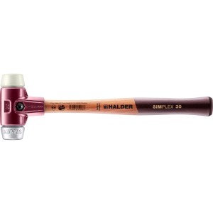 Halder Simplex Schonhammer Ø 30 mm Nylon Weichmetall