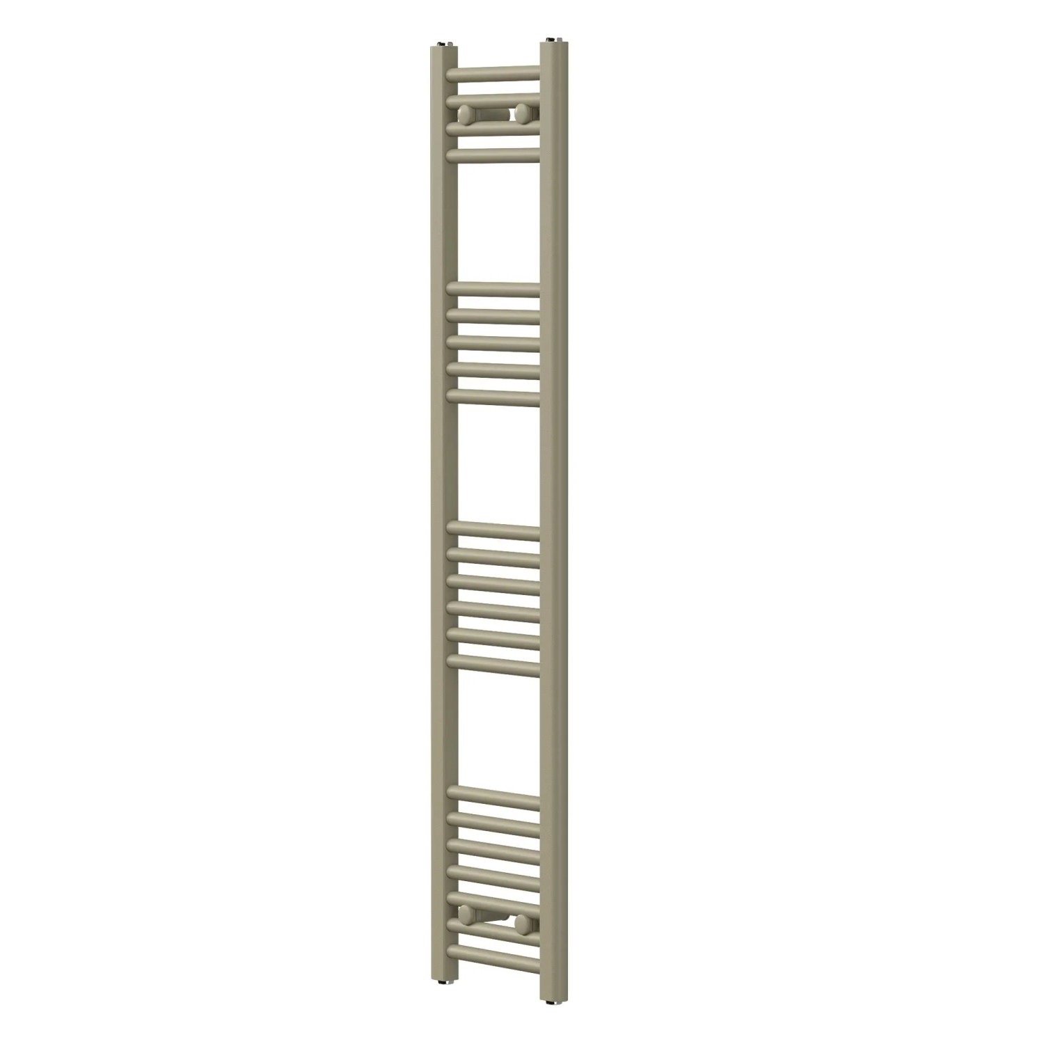 LuxeBath Handtuchheizkörper Sahara 300 x 1400 mm Beige Badheizkörper Gerade Seitenanschluss 365 Watt Leistung