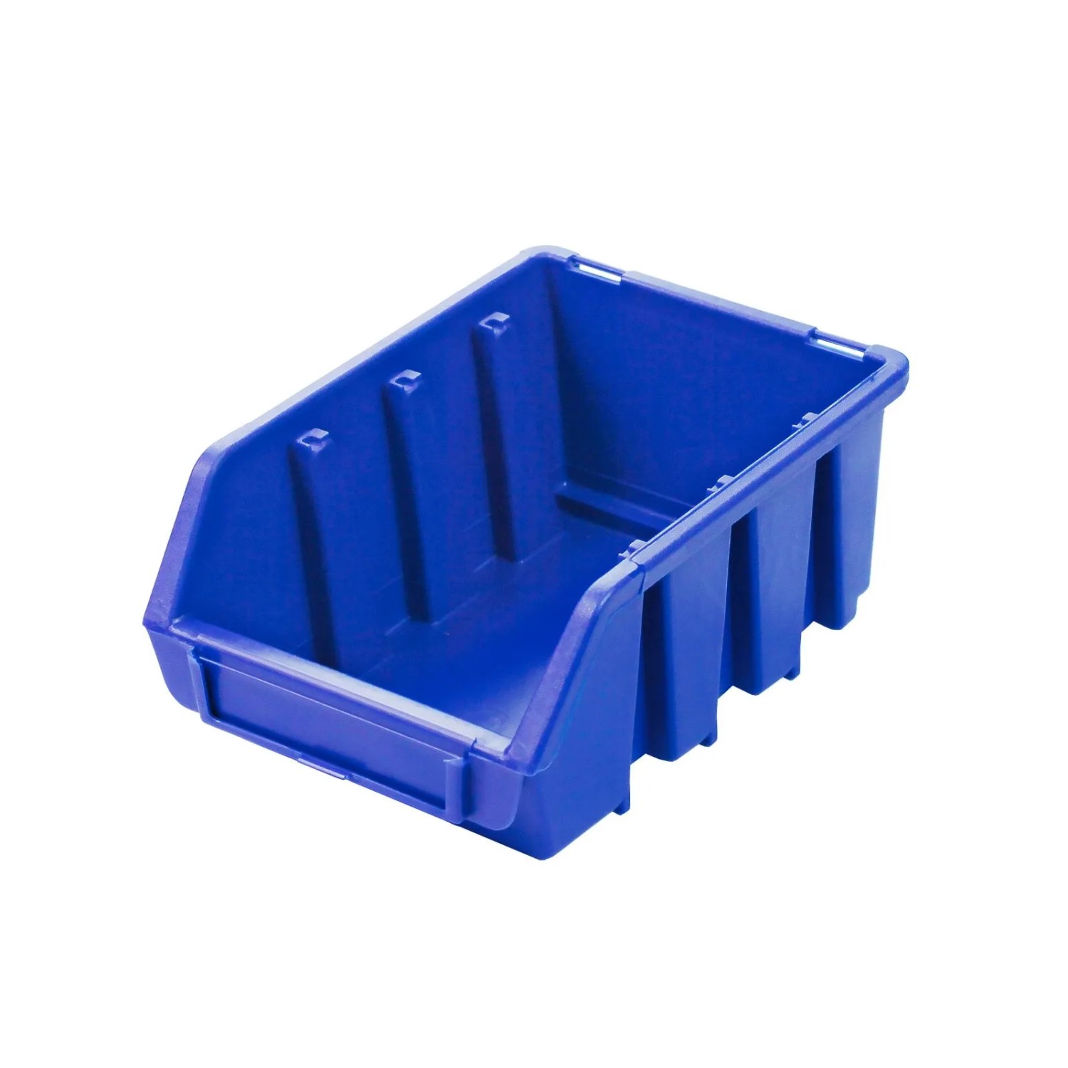 PROREGAL Sichtlagerbox 2 HxBxT 7,5x11,6x16,1cm Polypropylen Blau