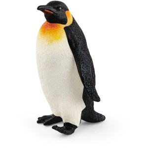 Schleich Wild Life Pinguin Spielfigur, detailgetreu und handbemalt.