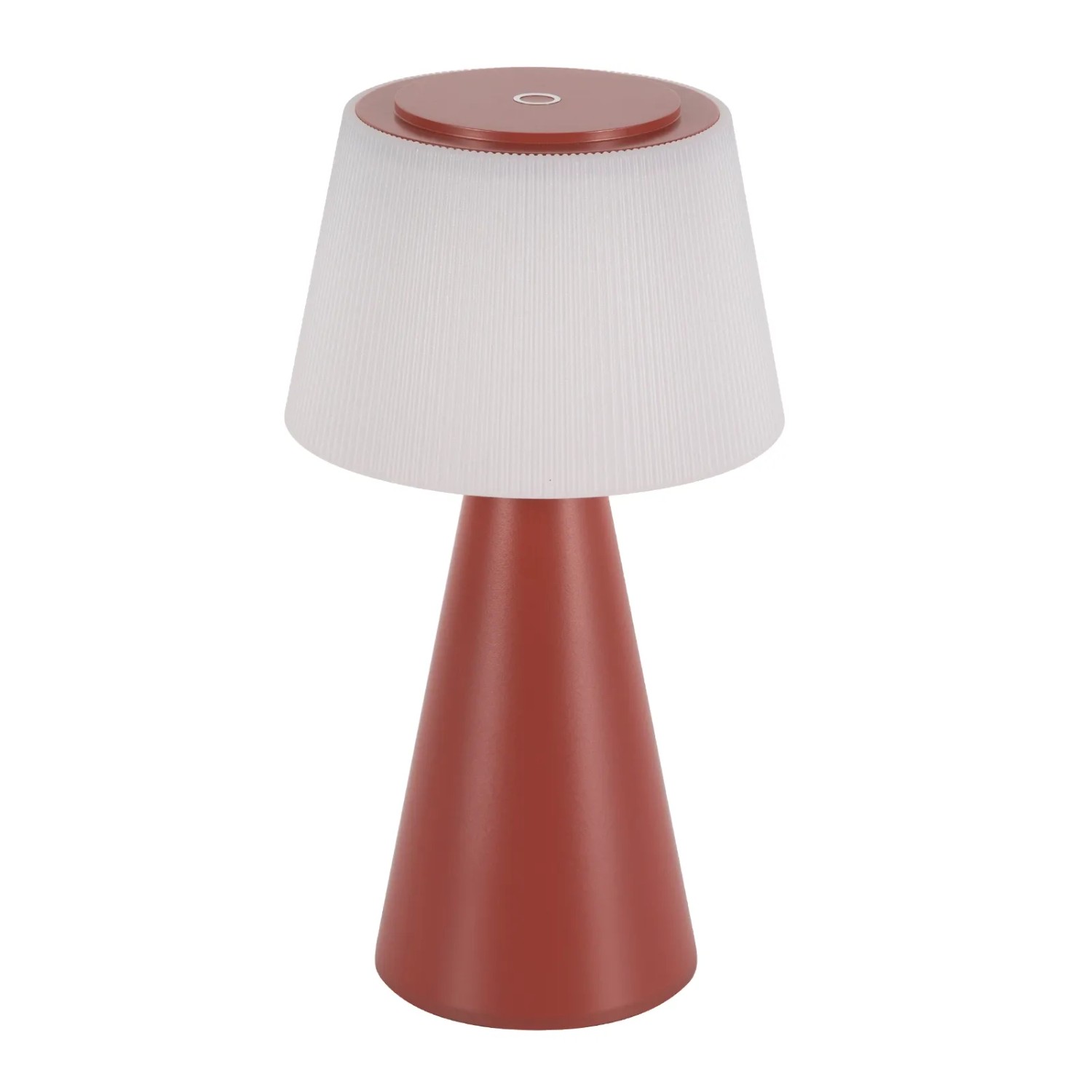 NETTLIFE LED Tischlampe aus Kunststoff L24cm Red Modell
