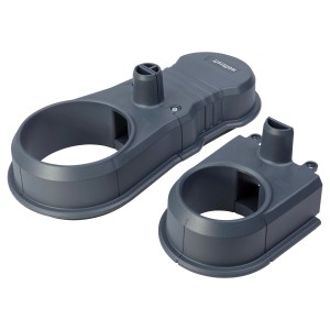 Wolfcraft Absaugsystem HSD 68/100 für staubfreies Bohren mit Lochsägen und Bohrern.