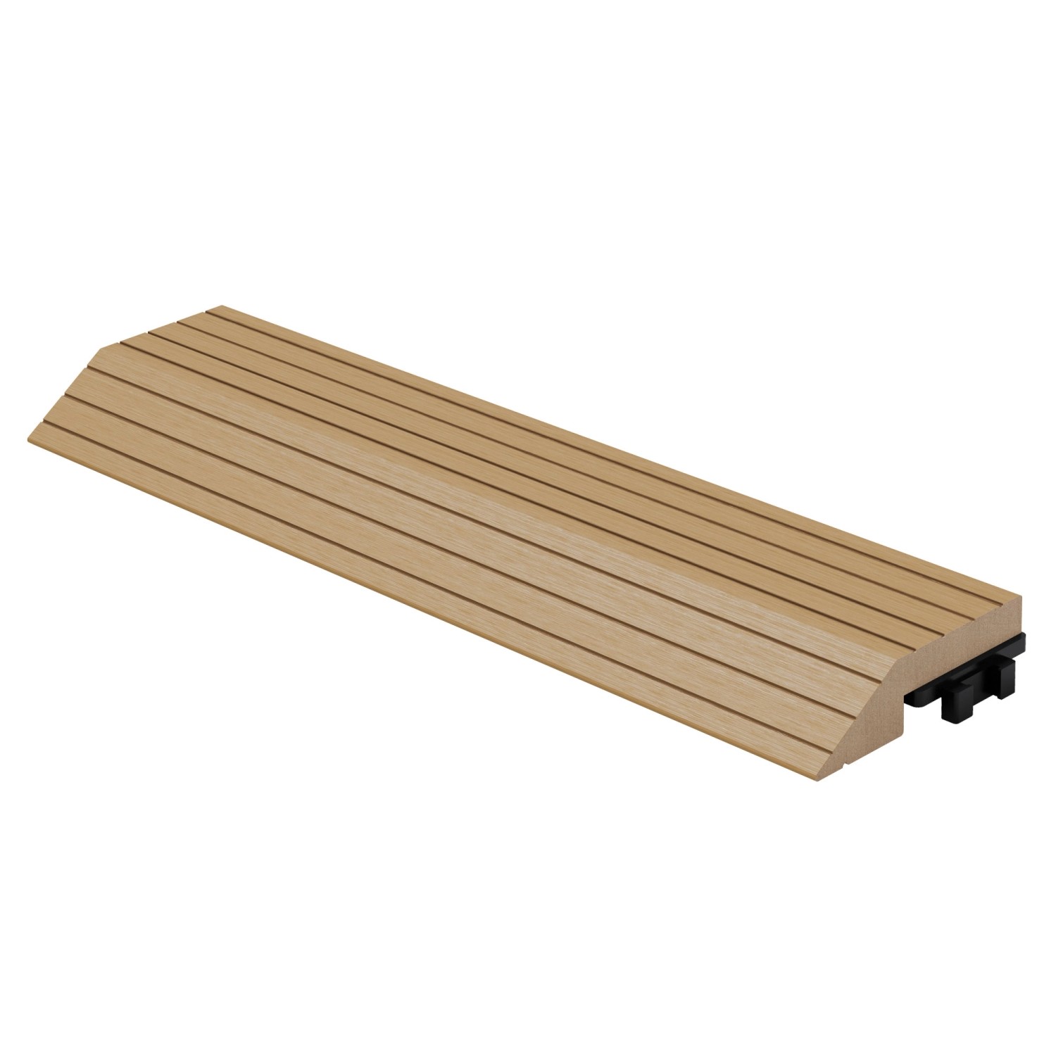 ML-Design WPC Abschlussleiste Gerade  Teak für WPC-Fliesen günstig online kaufen