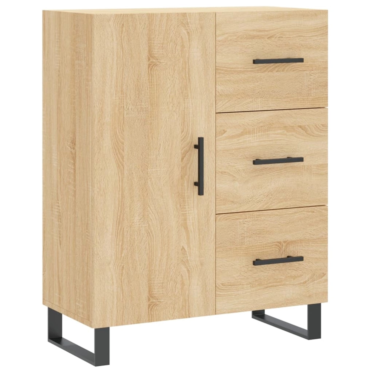 vidaXL Sideboard Sonoma-Eiche 69,5x34x90 cm Holzwerkstoff 827943 günstig online kaufen